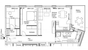 3-Raum-Wohnung (ca. 92 m²)