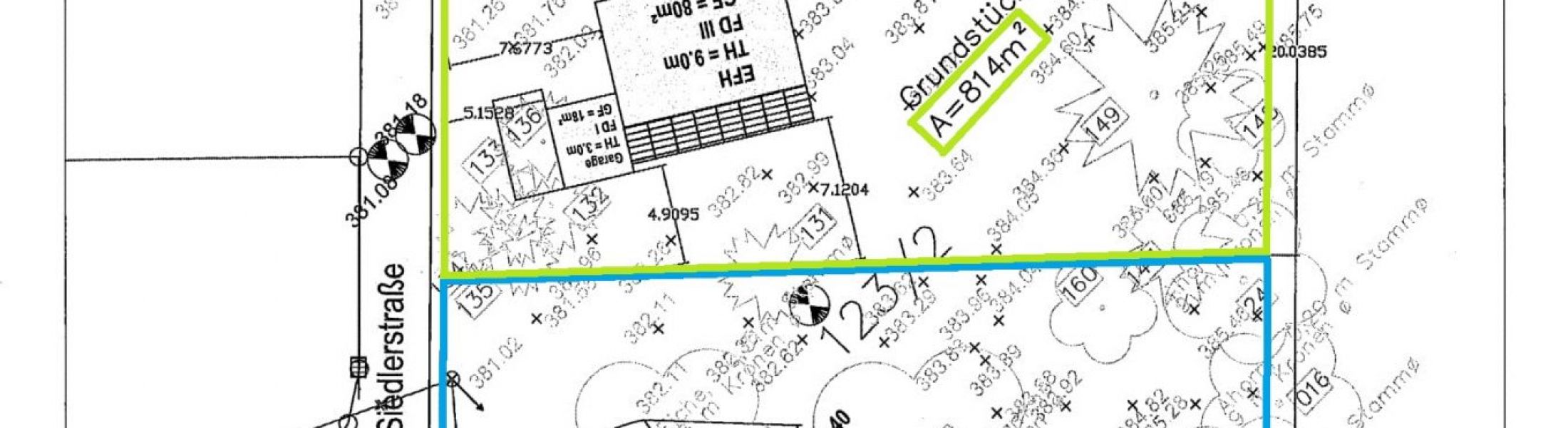 Chemnitz Stelzendorf Parzellierung Siedlerstrasse Neukirchner Strasse
